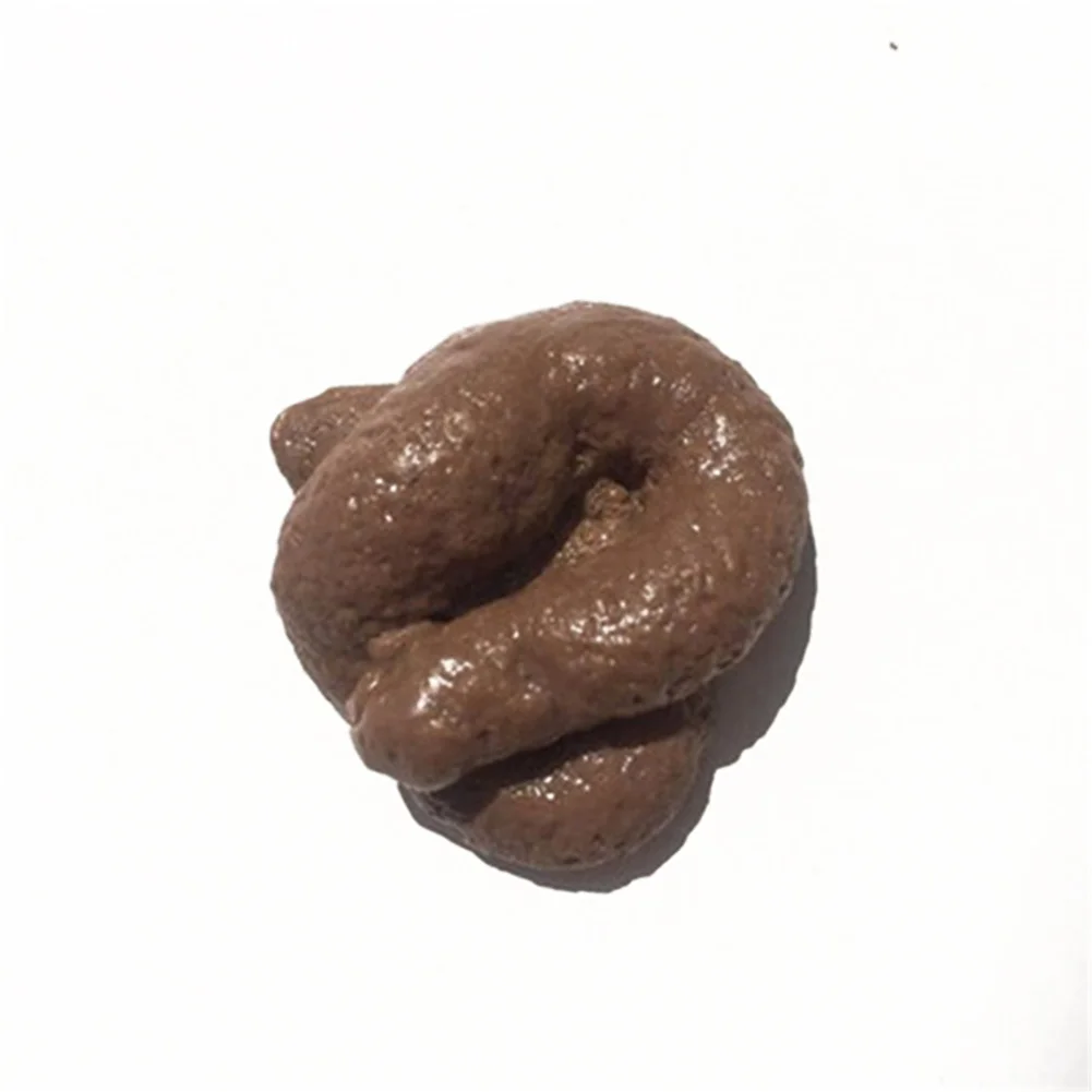 Realistic Poop Fake Human Poop Crap Turd Shit Dog Poop Halloween Trick Props Disgusting Toys Practical Jokes Prank Props