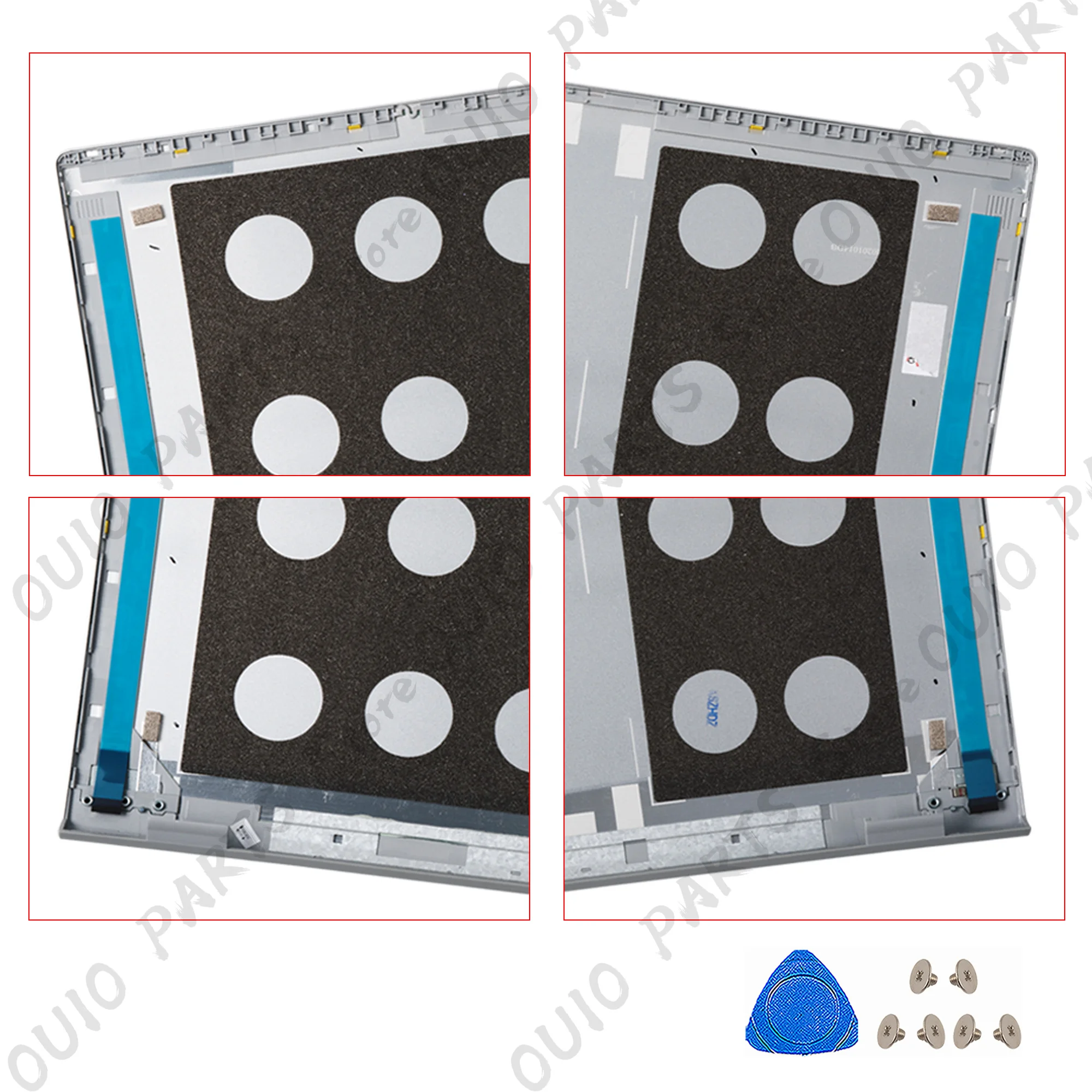 Inspiron 5501 5502 5504 5505用 新品 LCDバックカバー ボトムケース 下ケース リアリッド トップケース 0MCWHY 0DXN80 0PK1Y2