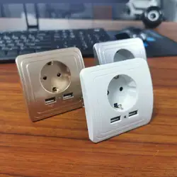 1 Pcs 16A MAX 250V 3600W Conversion Socket Wall Socket European Socket Power Supplies AC / DC Adapters Conversion Socket