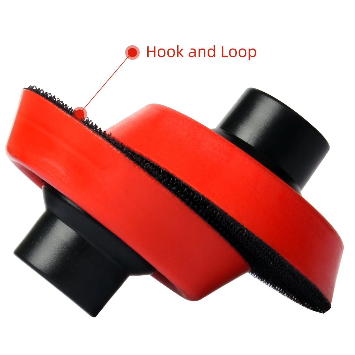 Bsrttool 1pc 2/3 Polegada auto-adesivo lixar disco almofada de apoio broca haste lixa carro polidor lavagem ferramentas cuidados