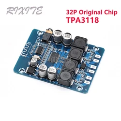 45W+45W Mini TPA3118 Bluetooth Sound Amplifier Board Audio Power Amp DC 12-28V for Car Karaoke Smart Home Theater Subwoofer