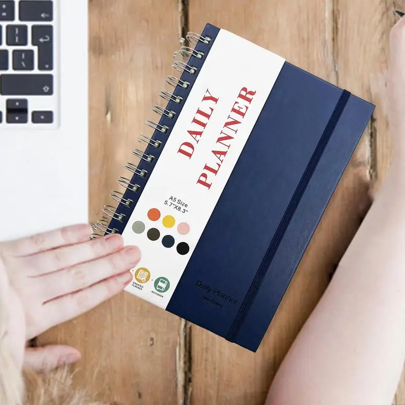 غلاف صلب مجلة اللياقة البدنية ، للقيام دفتر الملاحظات ، دفتر تجريب اليومي ، للقيام مخطط قائمة ، اللوازم المدرسية ، A5 مخطط العمل اليومي