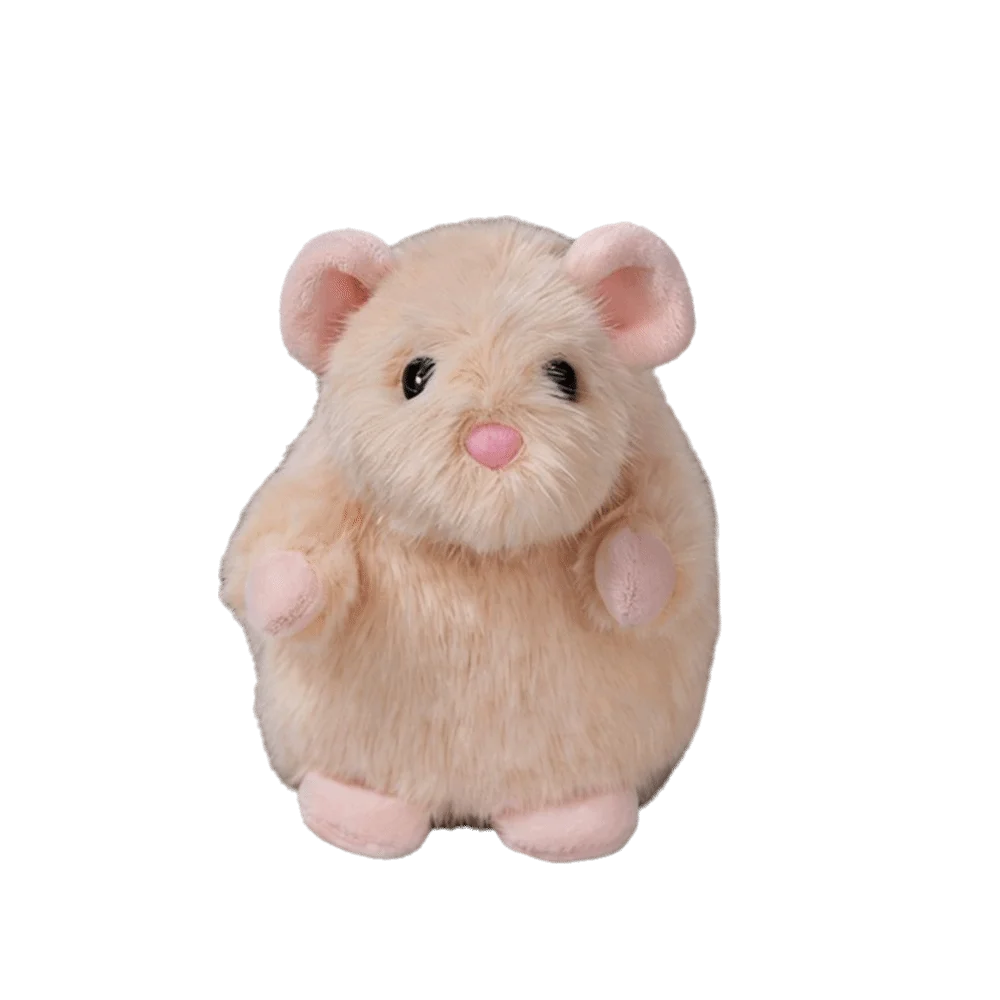 Animal Figure 3 Colour Simulation Mouse Cute Cartoon Simulation Stuffed Pet Fancy Rat Soft Flower Branch Birthday Gift