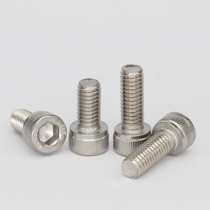 M10 M12 M14 M16 M20 16/25/30/40/50/60/70-100mm DIN912 316 Stainless Steel Cap Inner Hexagon Hex Socket Allen Head Cap Bolt Screw