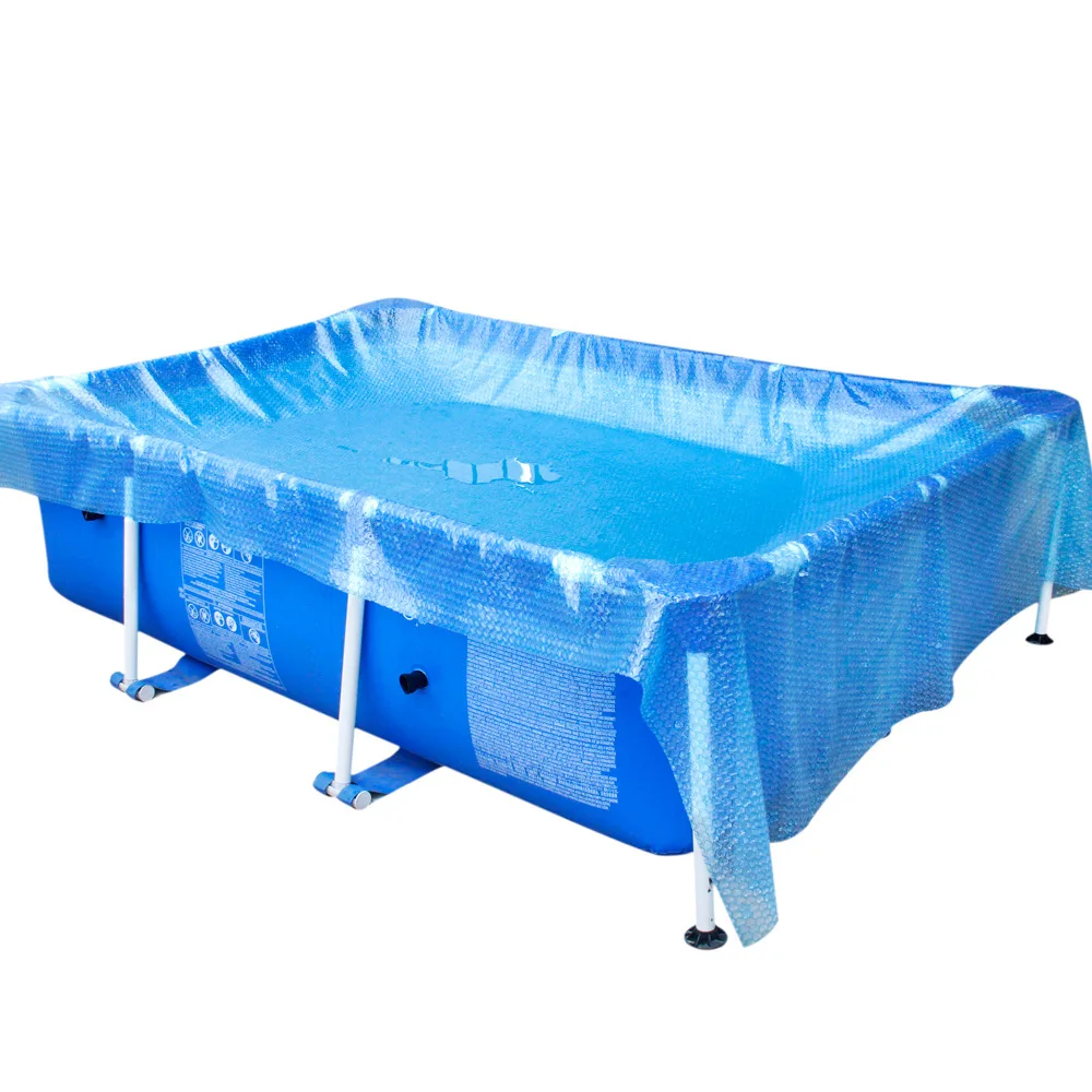 3*2m Rectangular and 3.6m Round Solar Swimming Pool Cover, Heat Insulation, Dustproof Blanket for Pool, Heat Pool Accessories