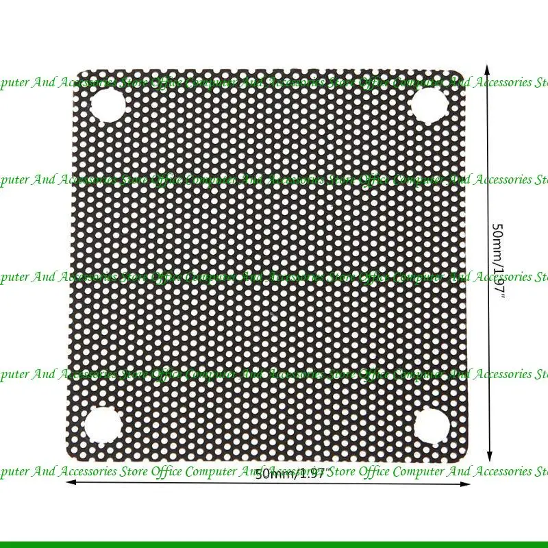 U55C DIY Dust Filter for Computer Cooler Fan PC Fan Dust Mesh Chassis Cooler Filter