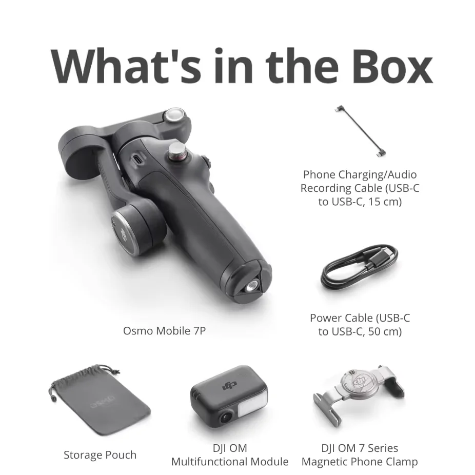 DJI Osmo Mobile 7 Mobile 7P Smartphone Gimbal Stabilizer 3 Axis
