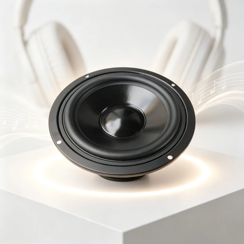 1PCS 5.25 Inch Round Bass Speaker 4 Ohms 50 Watts Home Theater Sound System Bluetooth Sound Box