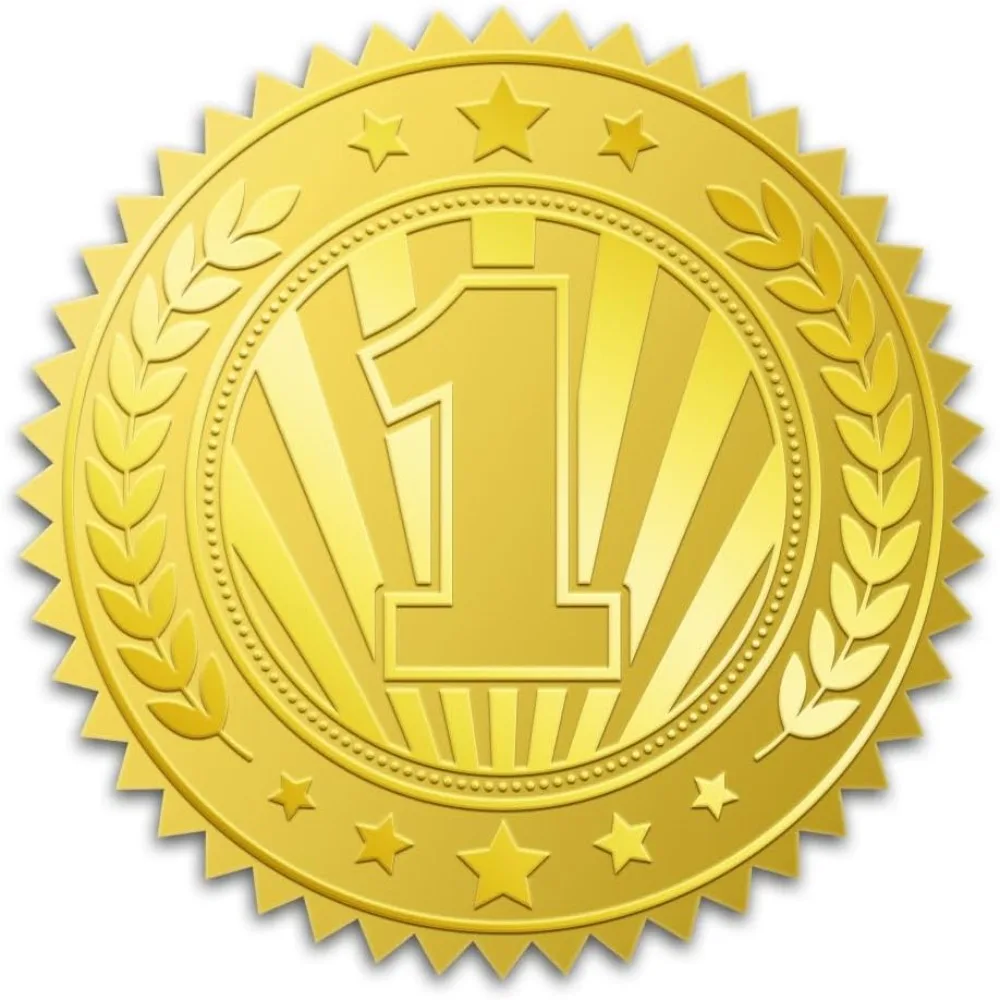 100Pcs 1St Place Me…