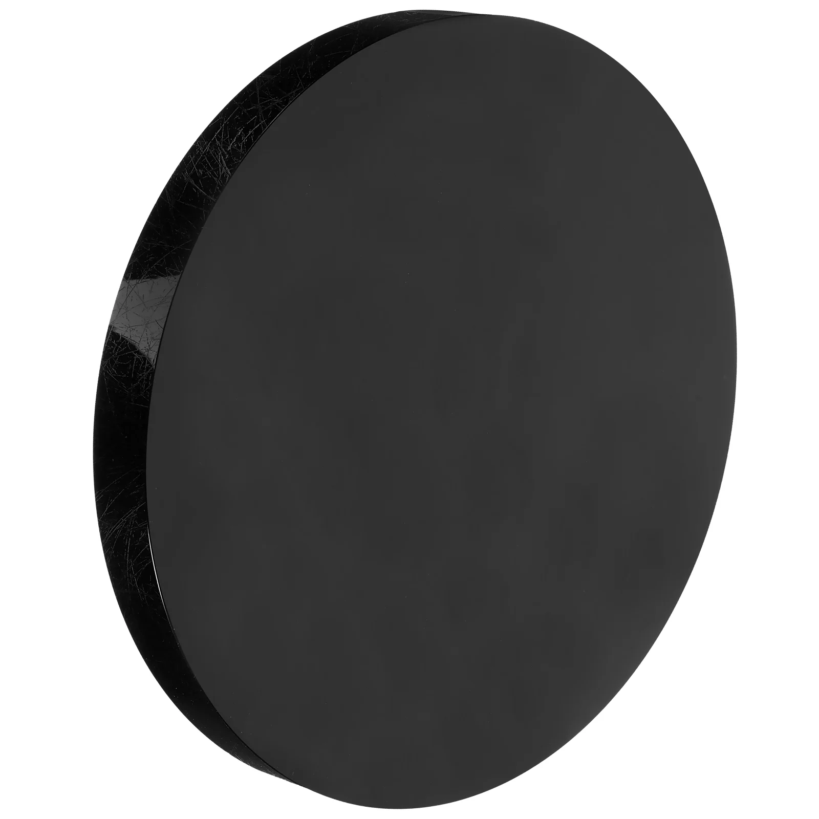 Obsidian Table Centerpieces for Dining Room Black Mirrors Circle Round Divination Gothic