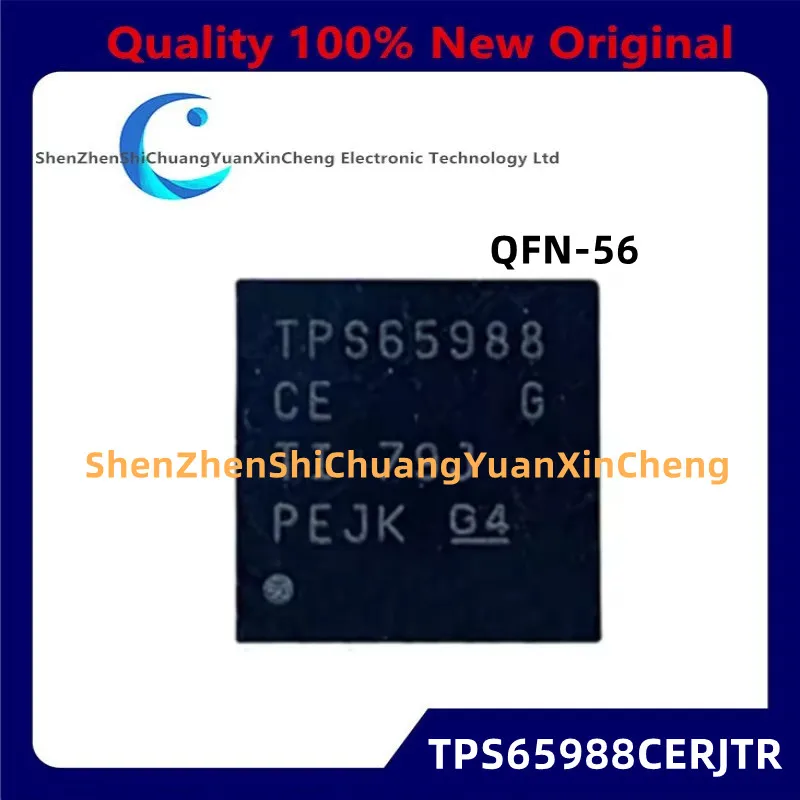 (1-5piece) 100% New TPS65988CERJTR TPS65988CE TPS65988 TPS65988-CE PTPS65988CE QFN-56 Chipset
