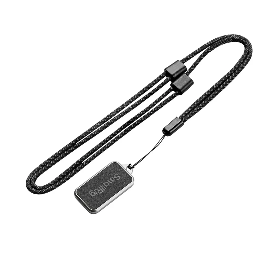 SmallRig actiecamerakit voor de DJI Osmo Nano, met Arca-Swiss bevestigingsbeugel/behuizing, inclusief een extra bevestiging voor een cold shoe, een adapter voor een selfie-stick en een nekband.