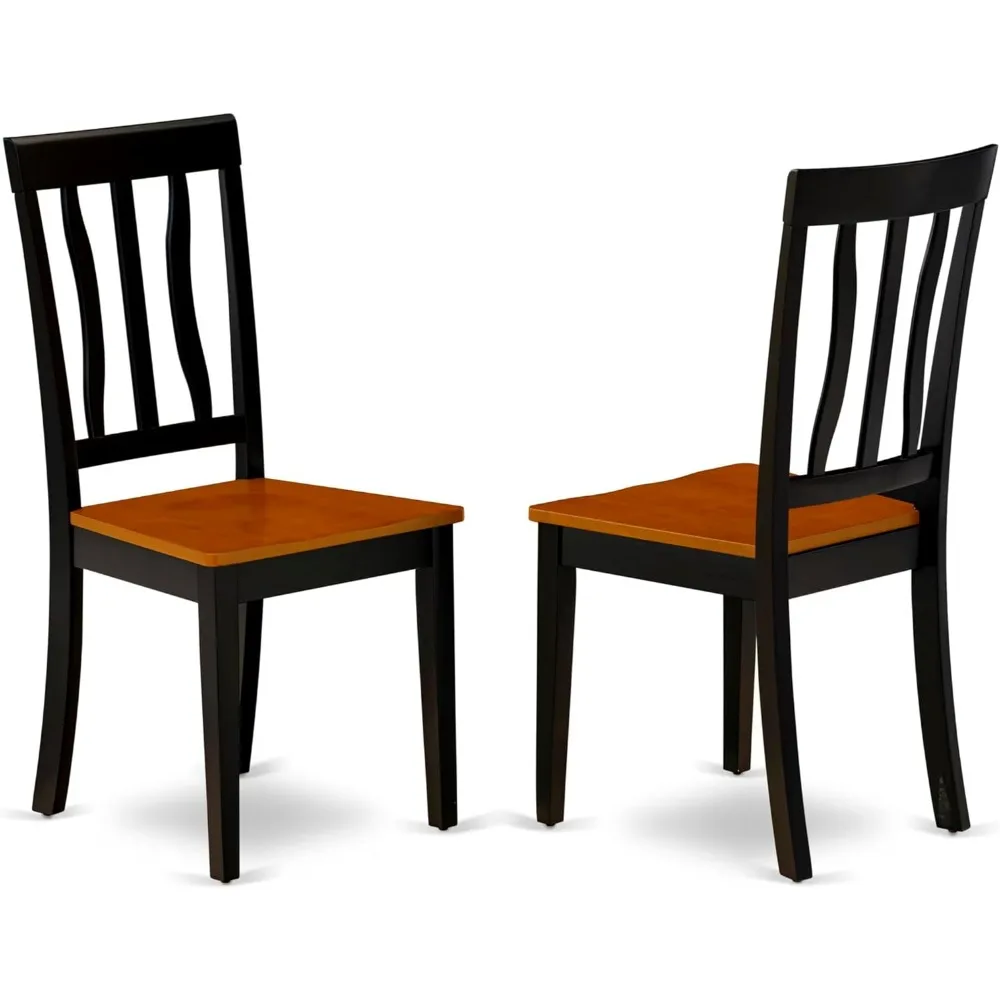 طقم طعام مكون من 5 قطع مع طاولة بيضاوية ووصلة أوراق الفراشة، تتضمن 4 كراسي #4