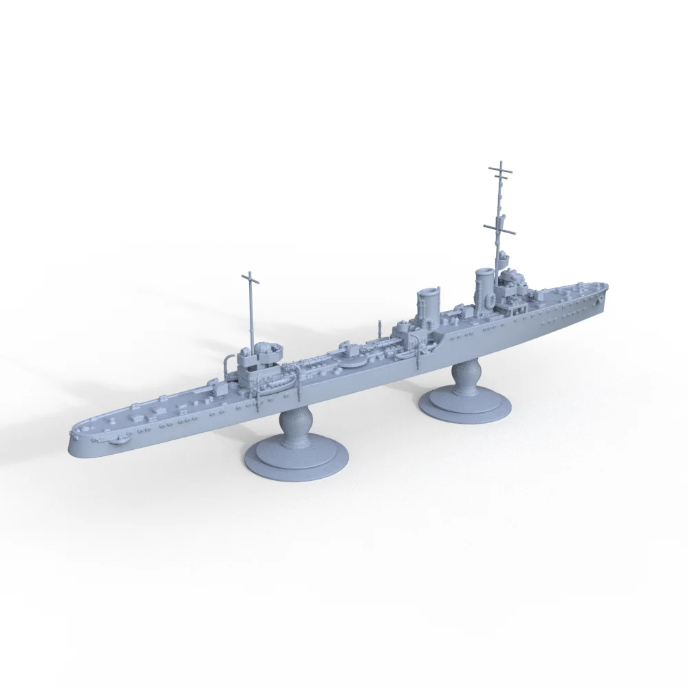 SSMODEL 1/1250 SSC605  Military Model  Kit Italy Leone-Class 1938 Destroyer Miniature Full Hull