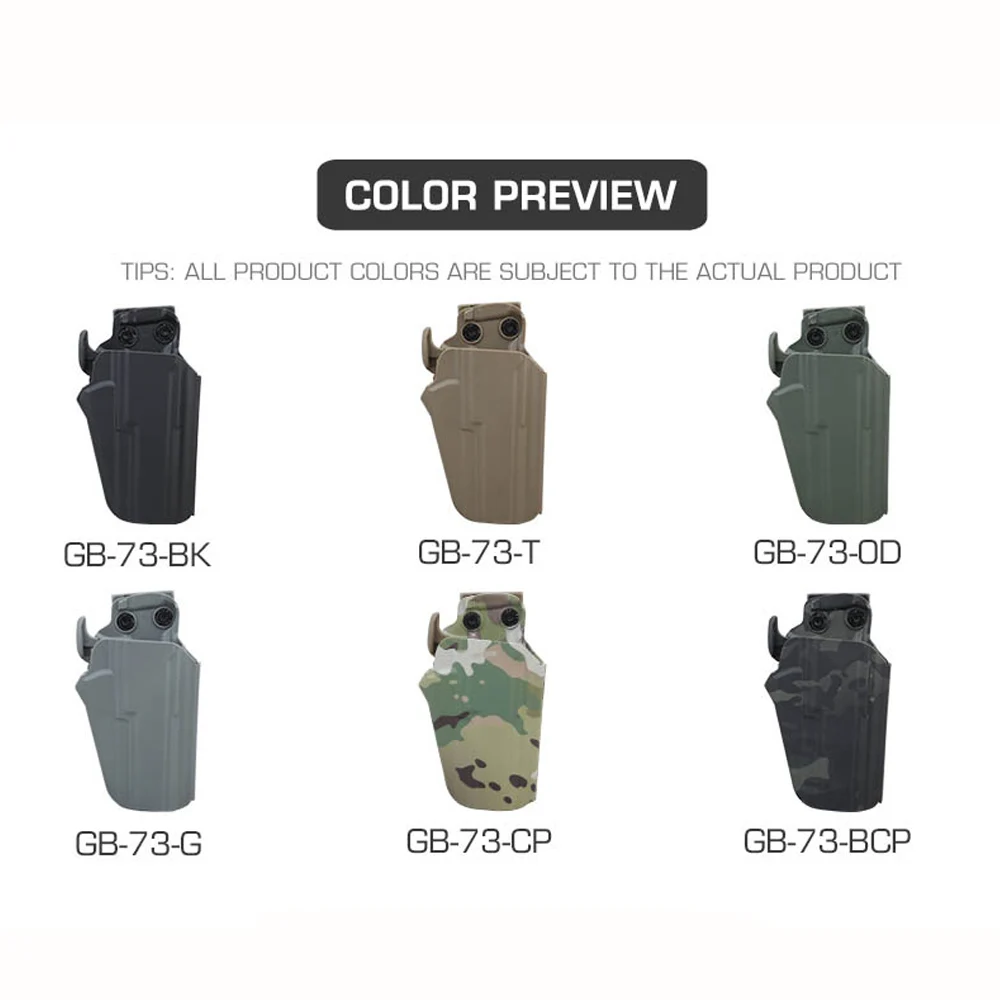 SUB-COMPACT Pistol Holster Tactical Hunting Universal Holster Quick Release Holster for CZ P01 JERICHO 941 SIG P229 Series Model