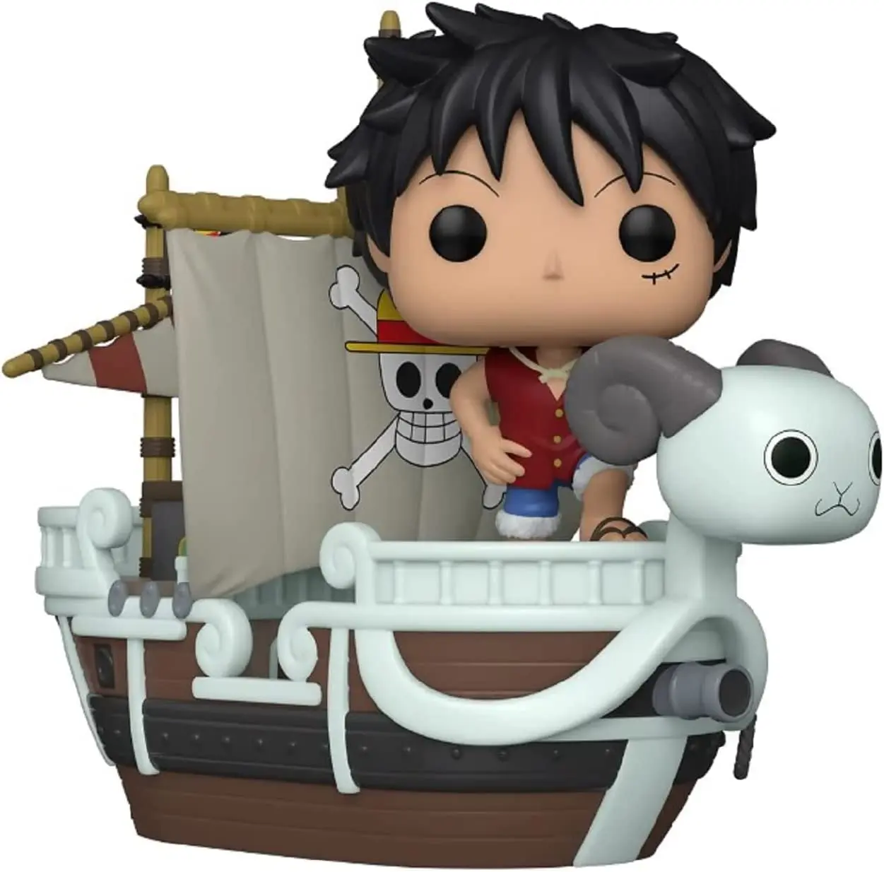 One Piece Going Thousand Sunny Luffy With Going Merry #111 NYCC Shared Exclusive Model Doll Toy