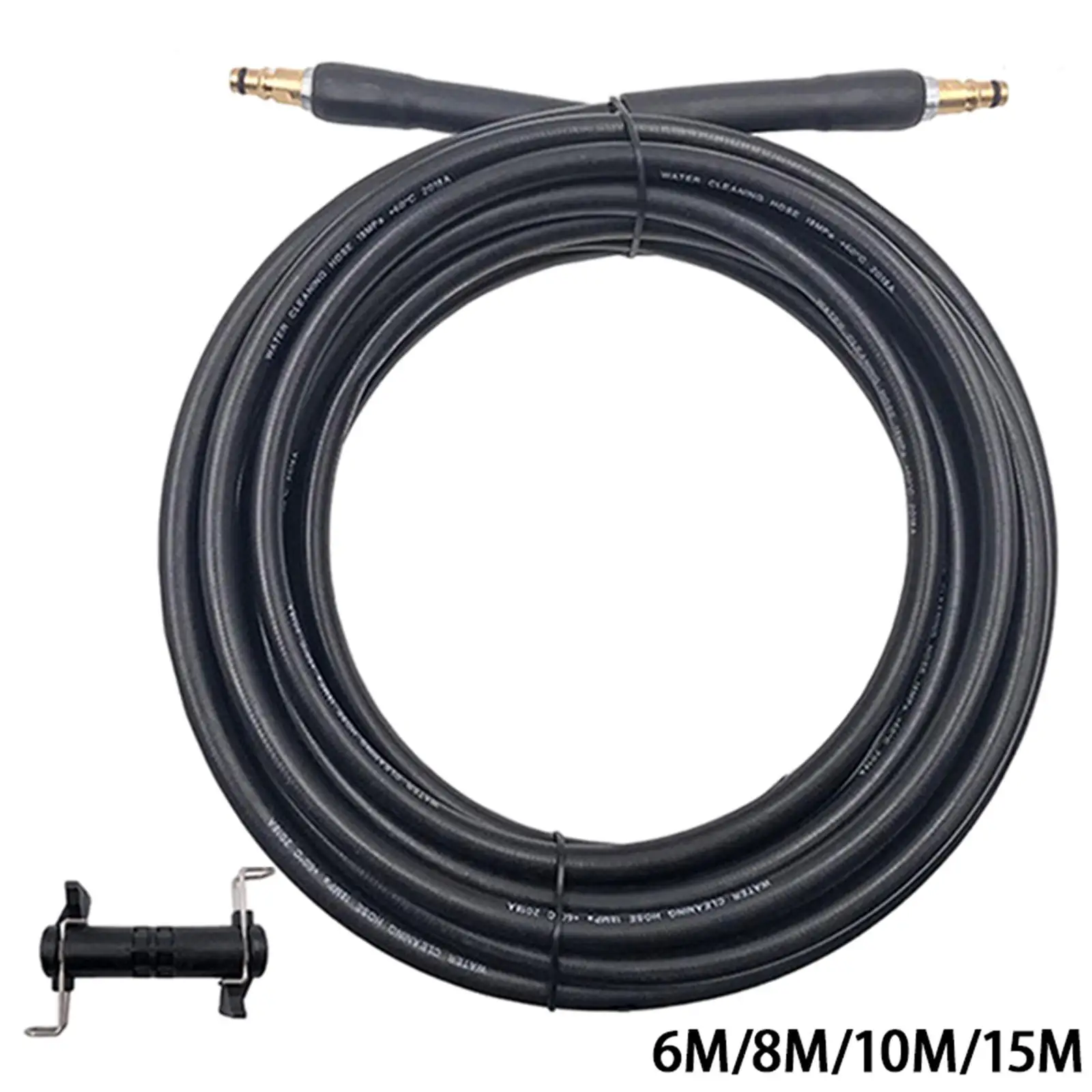 Pressure Washer Extension Hose Black for K2-K7 Electric Pressure Washers