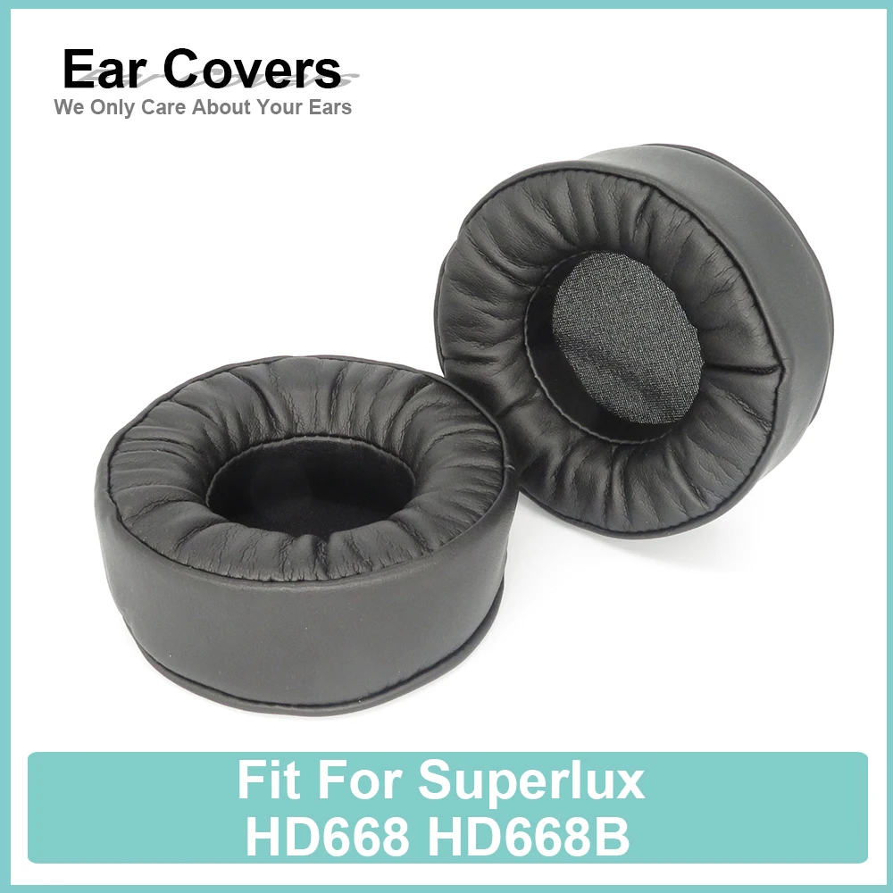 Earpads For Superlux HD668 HD668B Headphone Soft Comfortable Earcushions Pads Foam