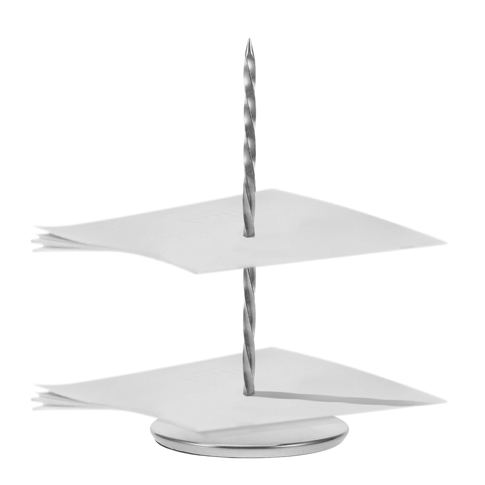 

Sturdy Metal Spike Desktop Stand For Restaurant Hotel Office Durable Desktop Receipt Storage Memo Ticket File Organizer Spike