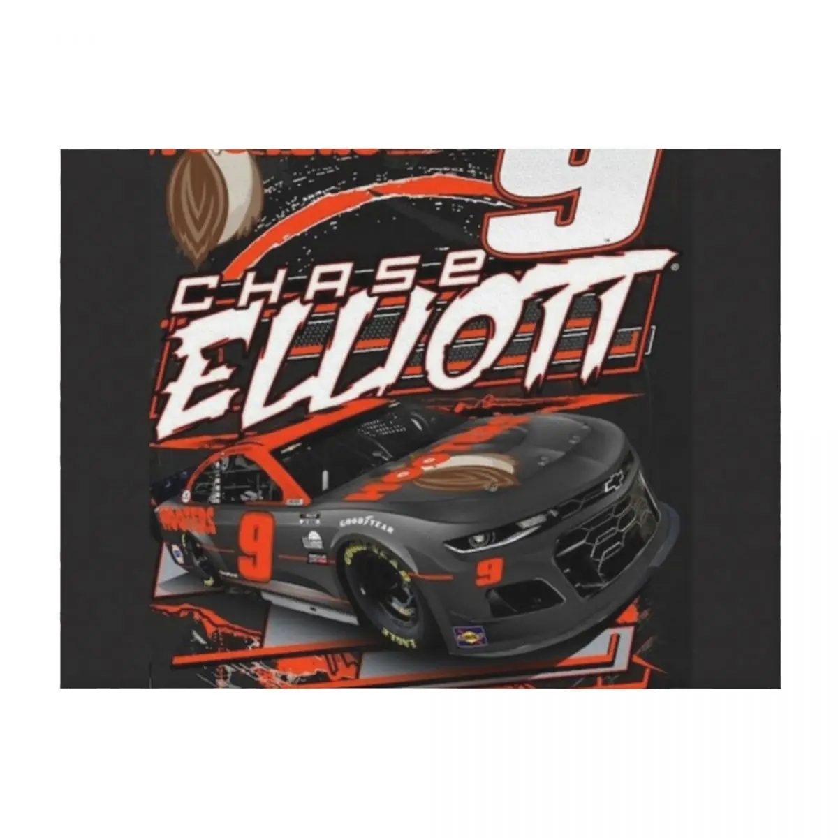 

chase elliott Throw Blanket Moving Sofas Blankets For Sofas bed plaid Blankets