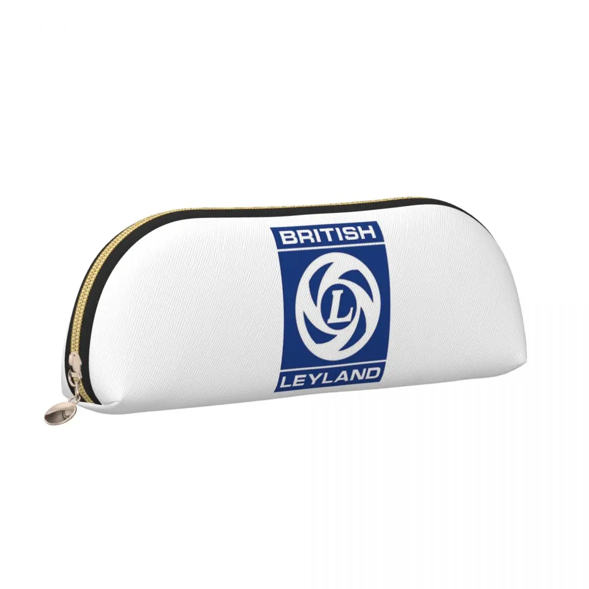 British Leyland Logo Pencil Cases Pen Holder Storage Stationery Supplies Large Storage Pen Box Pencil Bag for Students Gifts