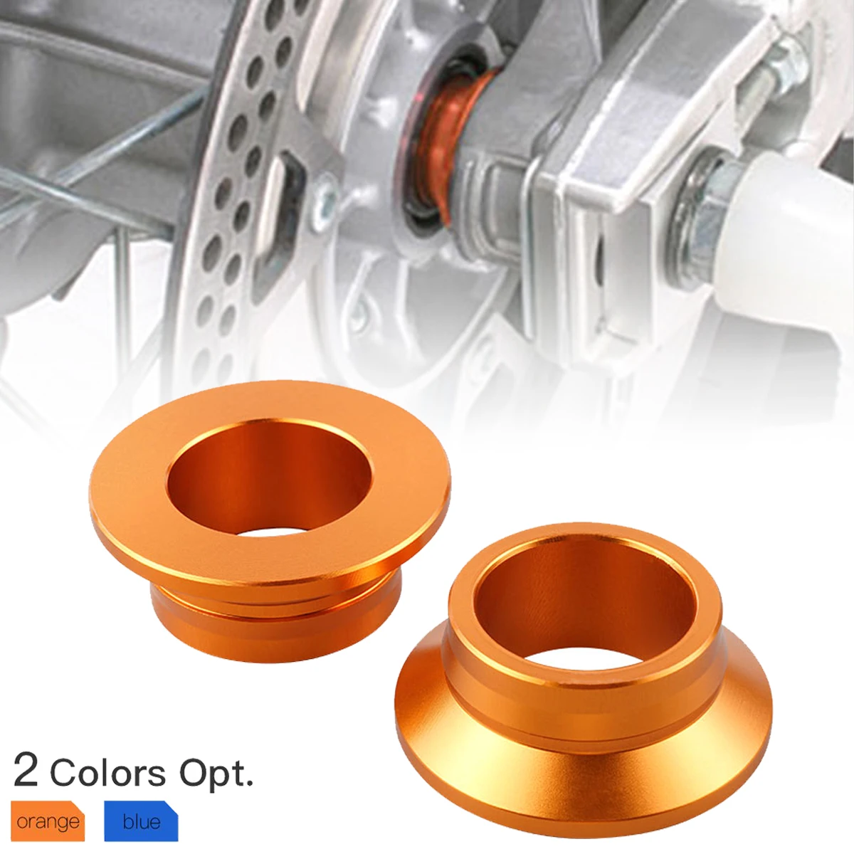 

For KTM SX 125 SX-F 450 Motorcycle 25mm Rear Wheel Axle Spacers Hub Collars SX 150 SX 200 SX 250 SX-F 250 SXF 350 2013-2022