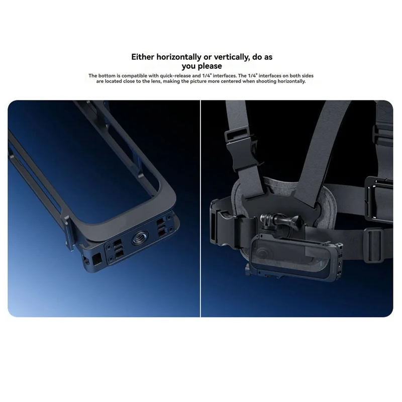 

Daily Sale For Insta360 X5 Utility Frame Metal Cage Aluminum Protective Case Extension Cold Shoe For Insta 360 X5 Accessories