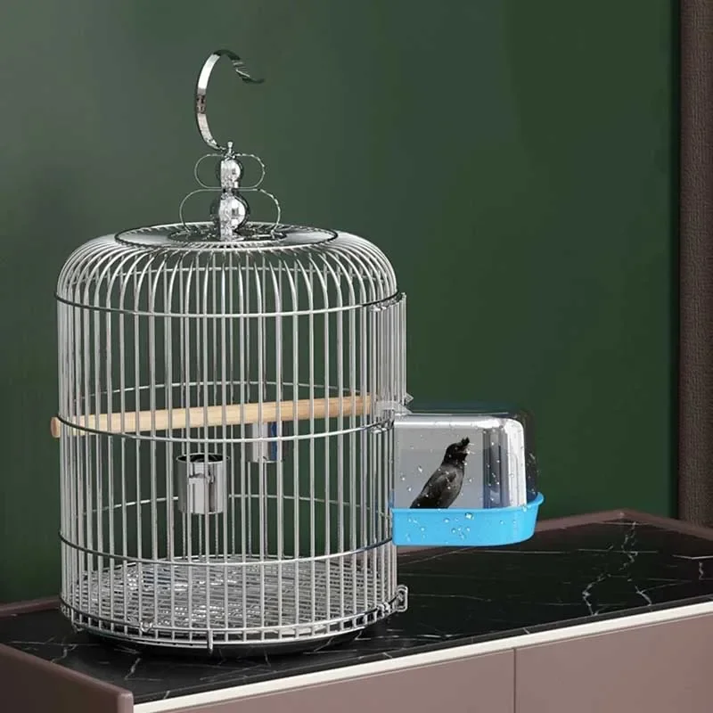 Swing Fences Bird Cages Pigeon Transport Drinker Bird Cages Animal Accessories Large Perch Aviary Pour Oiseaux Home Products