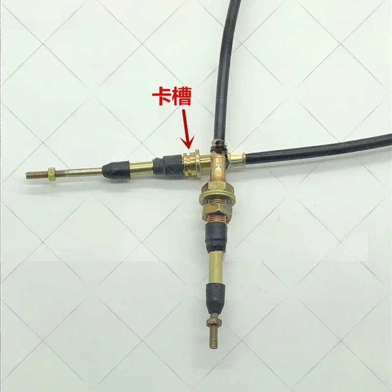 Applicable to Excavator accessories PC30 40 50 walking line bulldozer cable throttle cable fork, high-quality