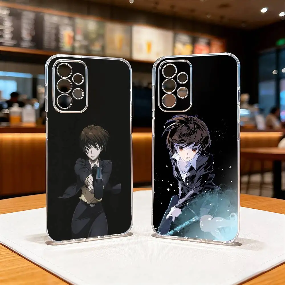 Psycho-PassA-Akane Tsunemori Phone Case Transparent Silicone Soft For Samsung S25,S24,S21,S22,S23,S30,Ultra,S20,Plus,Fe