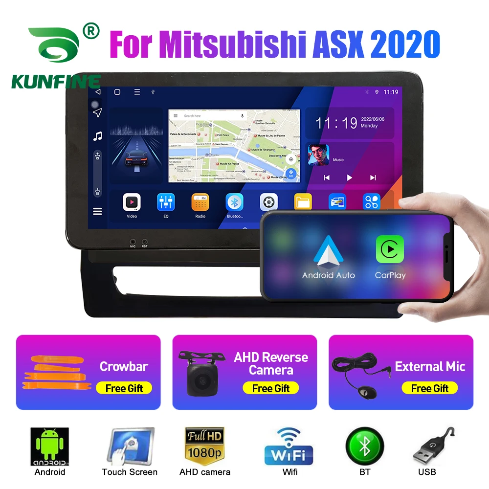 

10.33 Inch Car Radio For Mitsubishi ASX 2020 2Din Android Octa Core Car Stereo DVD GPS Navigation Player QLED Screen Carplay