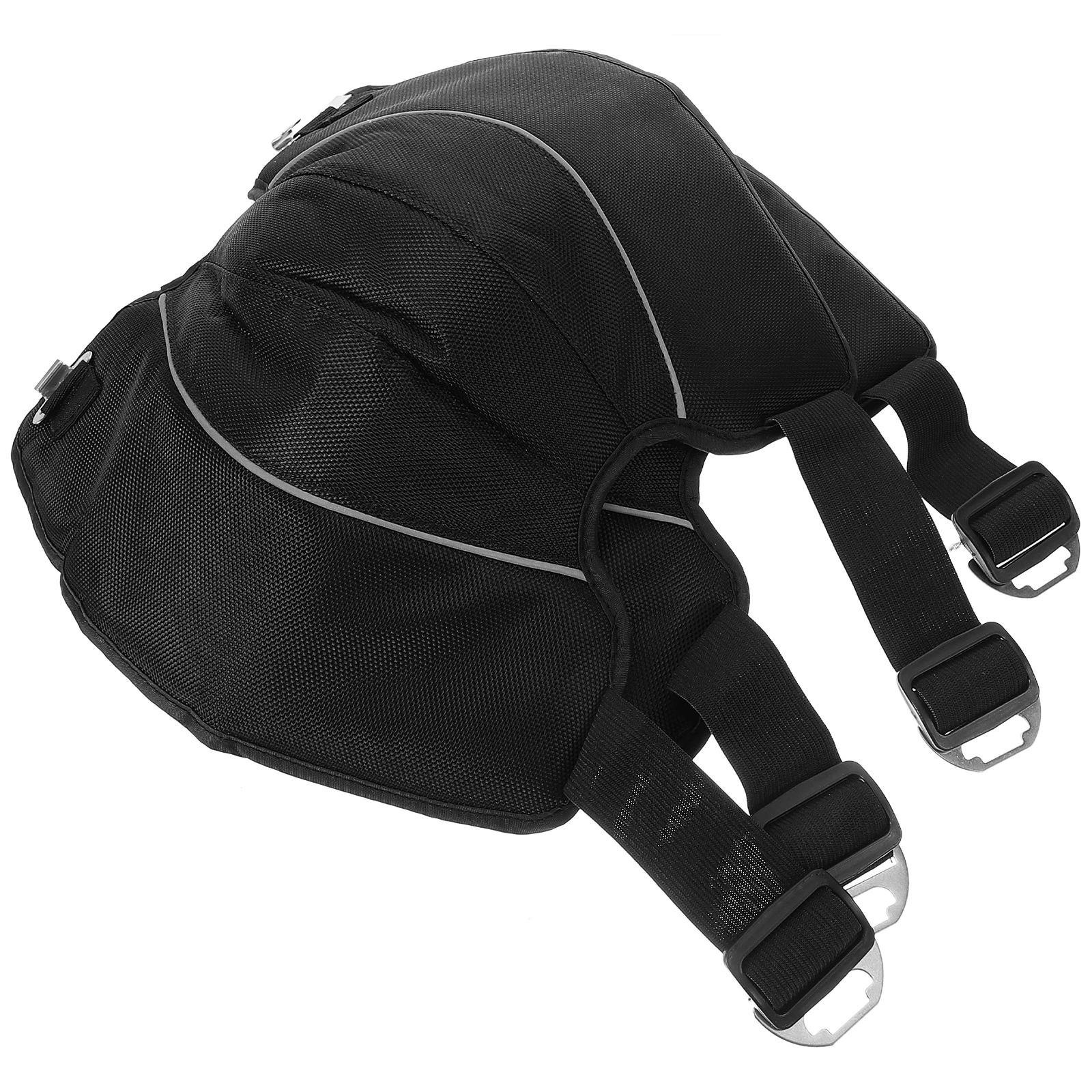 

2Pcs Motorcycle Knee Guards Protective Pads for Adults Cycling Gear Adjustable Straps Sturdy Material High Impact Resistance