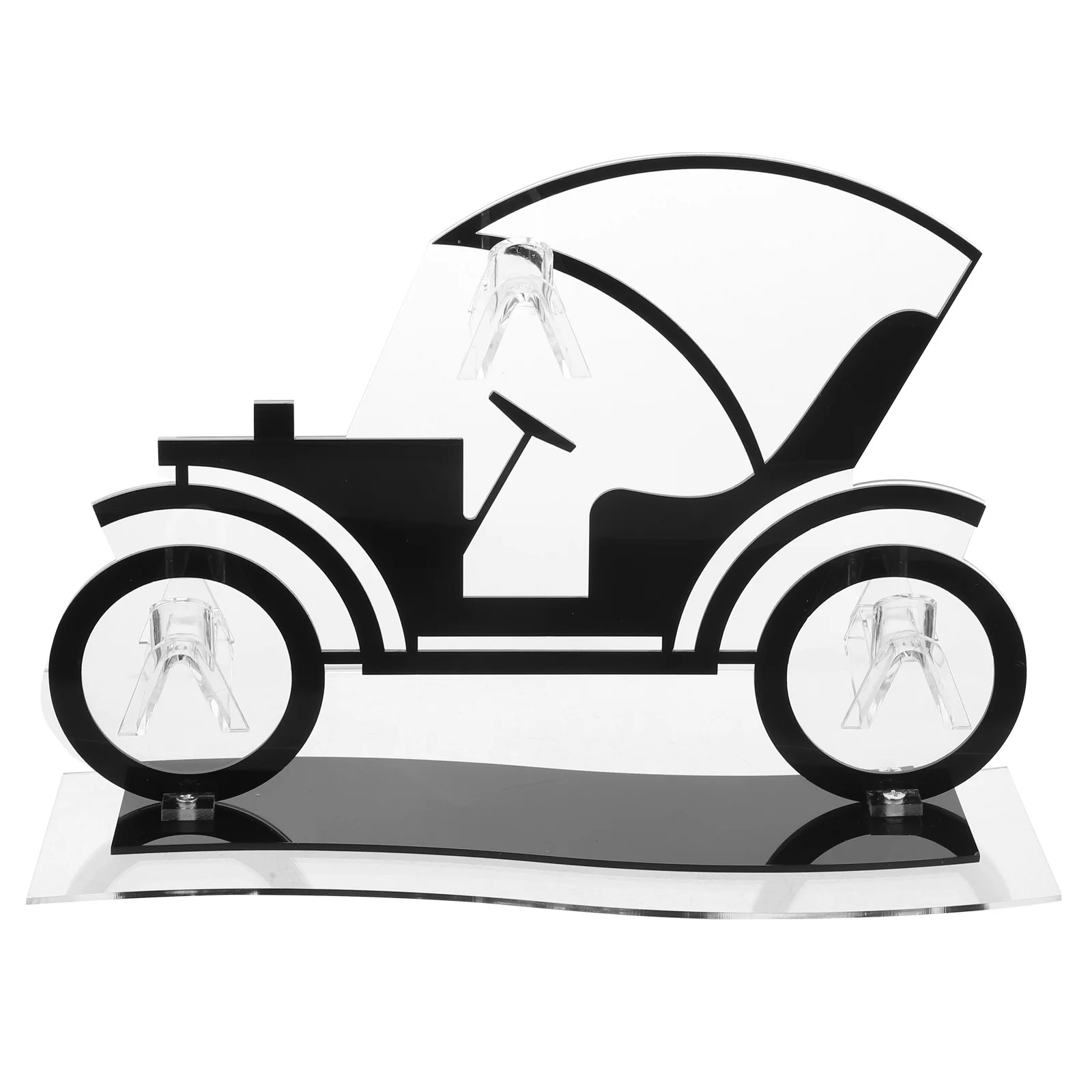 

Vintage Car Shaped Sunglasses Display Rack Acrylic Eyeglasses Stand Organizer Desktop Glasses Holder Sunglasses Rack