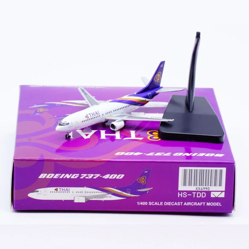 XX4990 Alloy Collectible Plane Gift JC Wings 1:400 Thai Airways 