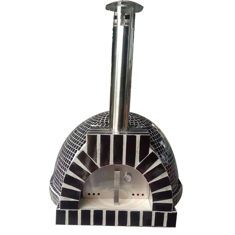 

Best Quality Italian Style Ceramic Outdoor Granular Baking Large Pizza Oven Dome Wood Fire Pizza Oven