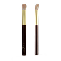 SD06 Professional Handmade Make Up Brush Slanted Eye Shadow Brush Soft Goat Red Fox Hair Makeup Brushes