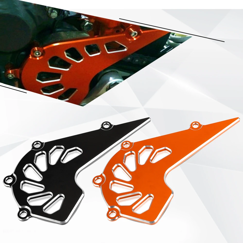 

FOR Duke DUKE 125 200 250 390 2013 2014 2015 Motorcycle Accessories CNC Front Sprocket Chain Cover Guard Protector Shield Saver