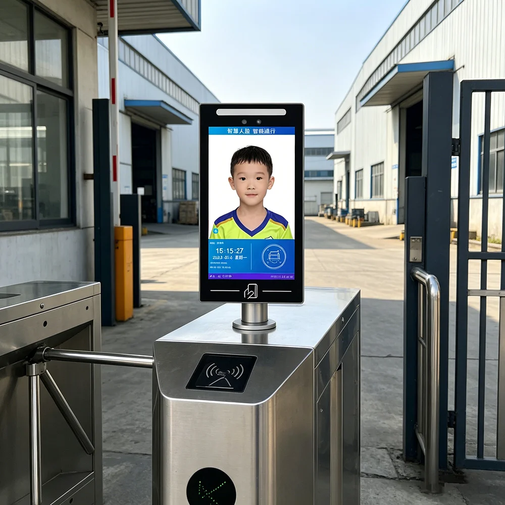 Industrial Security Safety Protection Access Control Turnstile Facial Recognition Access Control System