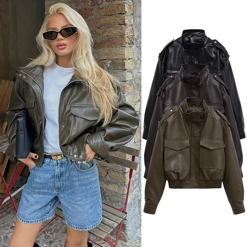 

New Women's Jackets Autumn 2025 New Coats Fashion Short Elegant Women's Autumn Jackets Chic Street Travel Warm Young Outerwear