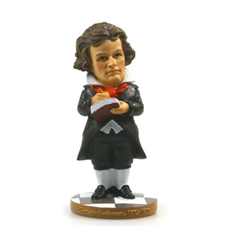 

Germany Musician Beethoven Creative Resin Crafts World Celebrity Statue Tourism Souvenir Gifts Collection Home Decortion