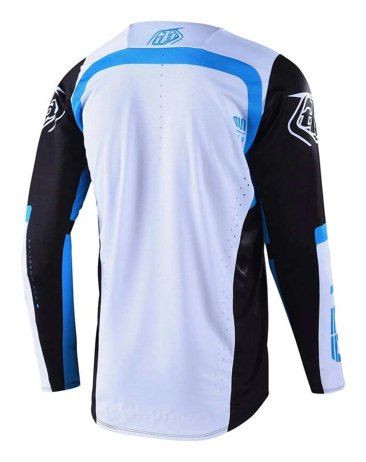 Troy Lee Designs SE Pro Fractura Mens MX Offroad Jersey Blue SM Men's Breathable Quick Drying Long Sleeve Outdoor Speed Control