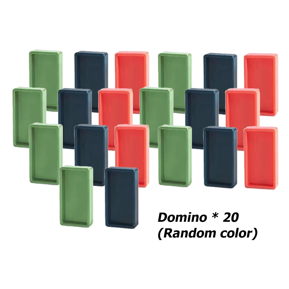 Dominoes Building Games with Lighting And Sound Train Stacking Domino Toys Montreal Educational Toys for Boys Girls