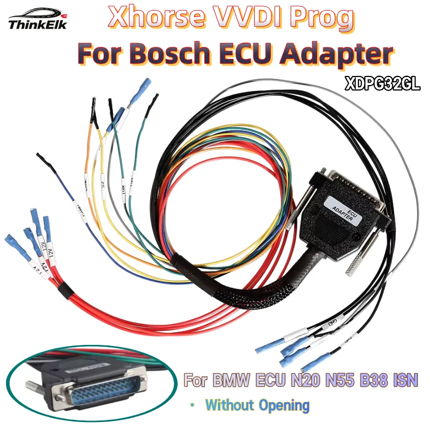 Xhorse XDPG32GL for BOSCH ECU Adapter for VVDI PROG Programmer Read For BMW ECU N20 N55 B38 ISN Without Opening