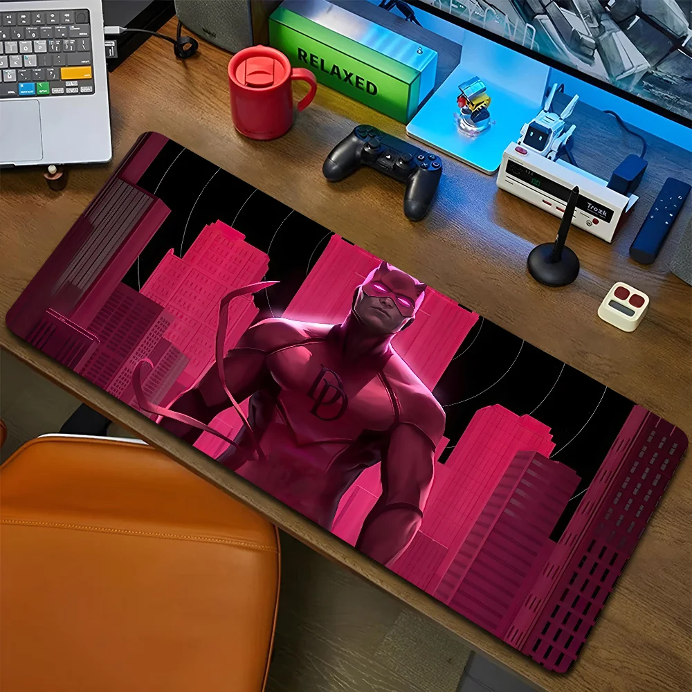 1pc Hot Super Hero D-Daredevils Non-slip Mouse Pad Suitable For Office Computers Laptops E-sports Game Desk Mats XXL Keyboard