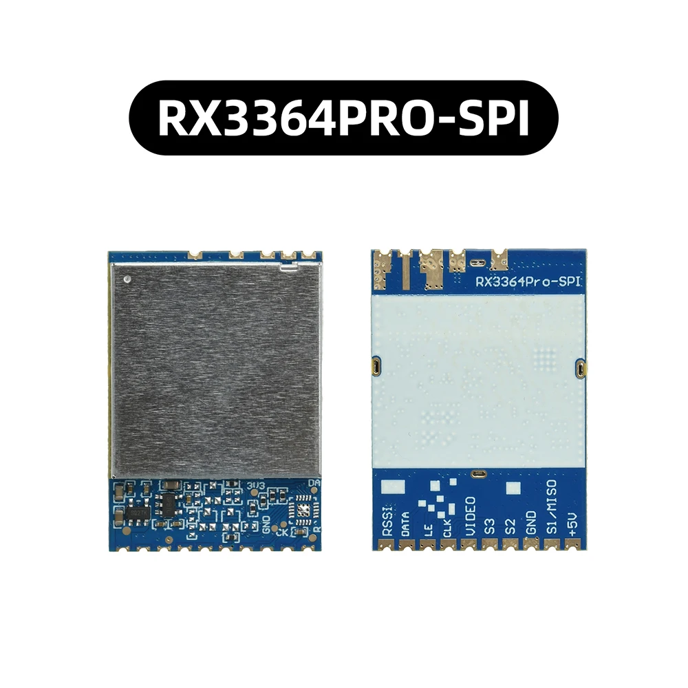 RX3364PRO-SPI FPV Video-Empfängermodul 3,3GHz Drahtlose Analoge Übertragung Hohe Empfindlichkeit Stabiles Signal für Drohnen-FPV – Detail 4
