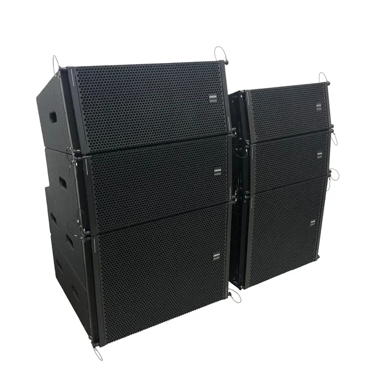 SHOW L210 professional speaker audio system dual 10 inch 3 unit 2 way inverting passive line array speaker