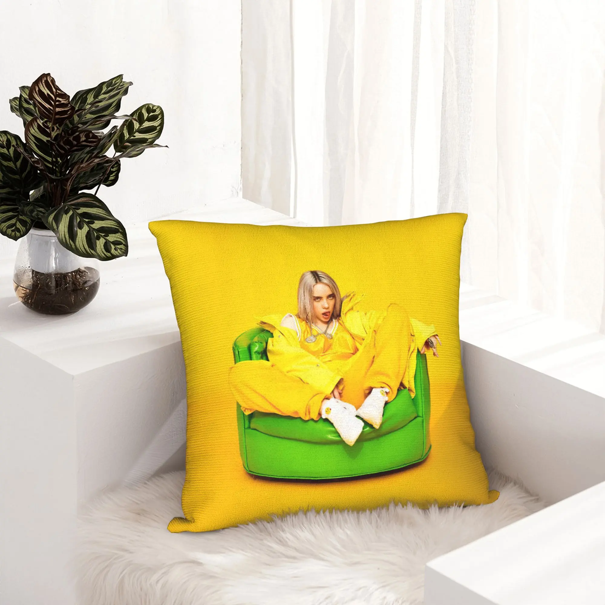 Billies Hit Me Hard And Soft Pillowcase Soft Polyester Cushion Cover Decoration  Pillow Case Cover Home Wholesale 40*40cm