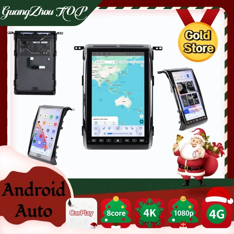 

14.5 Inch Android For Ford F150 F-150 Raptor 2009 2010 2011 2012 Car GPS Navigation Multimedia Player Radio Headunit HD carplay