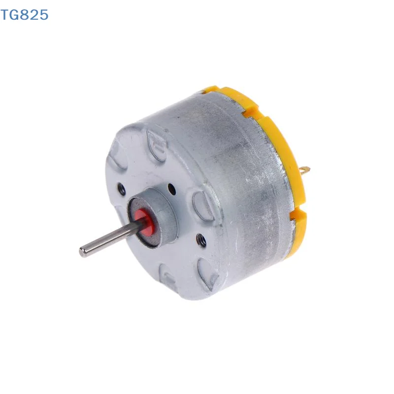 【SA】Standard Motor RC500-KW/16260 DC 6V 9V 12V Mini 32mm Diameter Round Spindle Motor Long Shaft For Sweeper Robot Fragrance