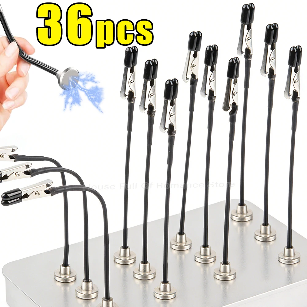 Магнитные гибкие зажимы-крокодилы для рукоделия, ювелирных работ, пайки, мастерских, держатели для меню и фотокарточек, зажимы-прищепки